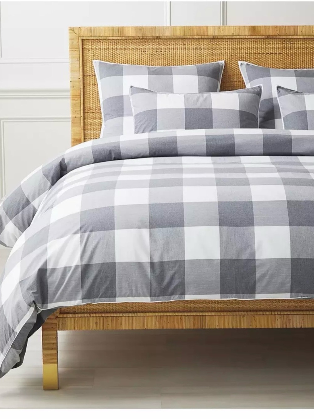 NEW!   Serena & Lily fig Pillowcase Set - king size